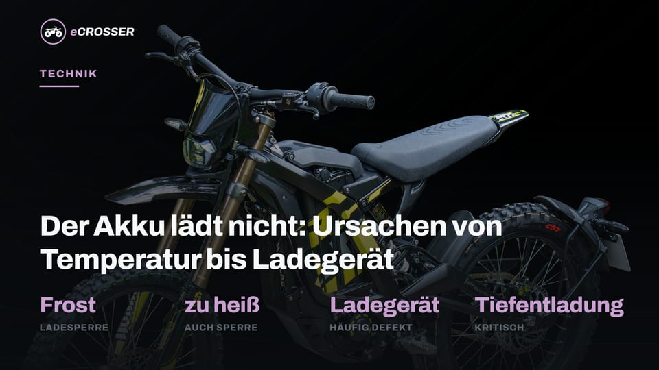 Der Akku lädt nicht: Ursachen von Temperatur bis Ladegerät