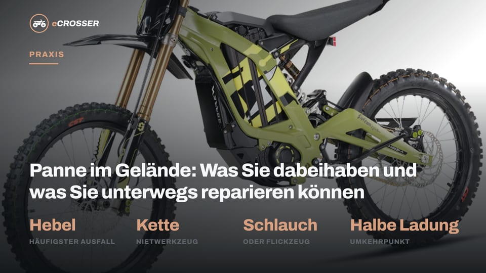 Panne im Gelände: Was Sie dabeihaben und was Sie unterwegs reparieren können