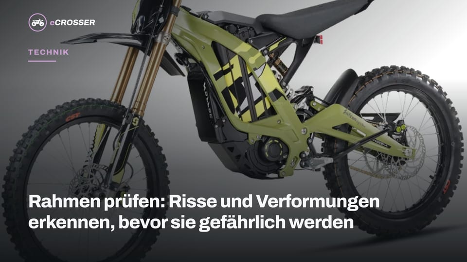 Rahmen prüfen: Risse und Verformungen erkennen, bevor sie gefährlich werden